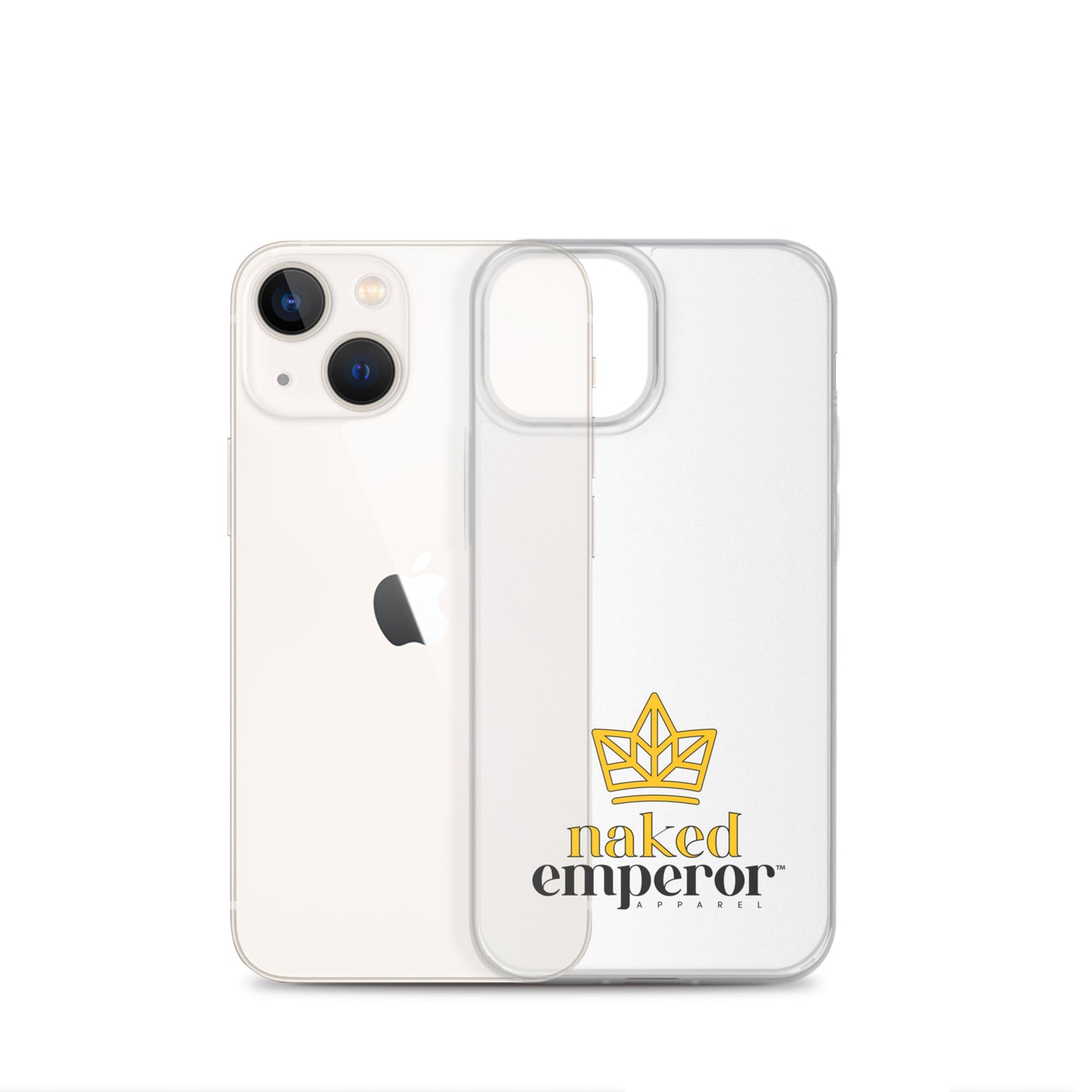 Naked Emperor Apparel Brand iPhone® Case